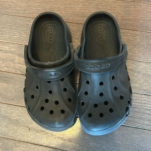 Black Kids Crocs size 12